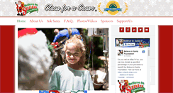 Desktop Screenshot of believeinsanta.com